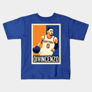 Donte DiVincenzo Pop Art Style Kids T-Shirt